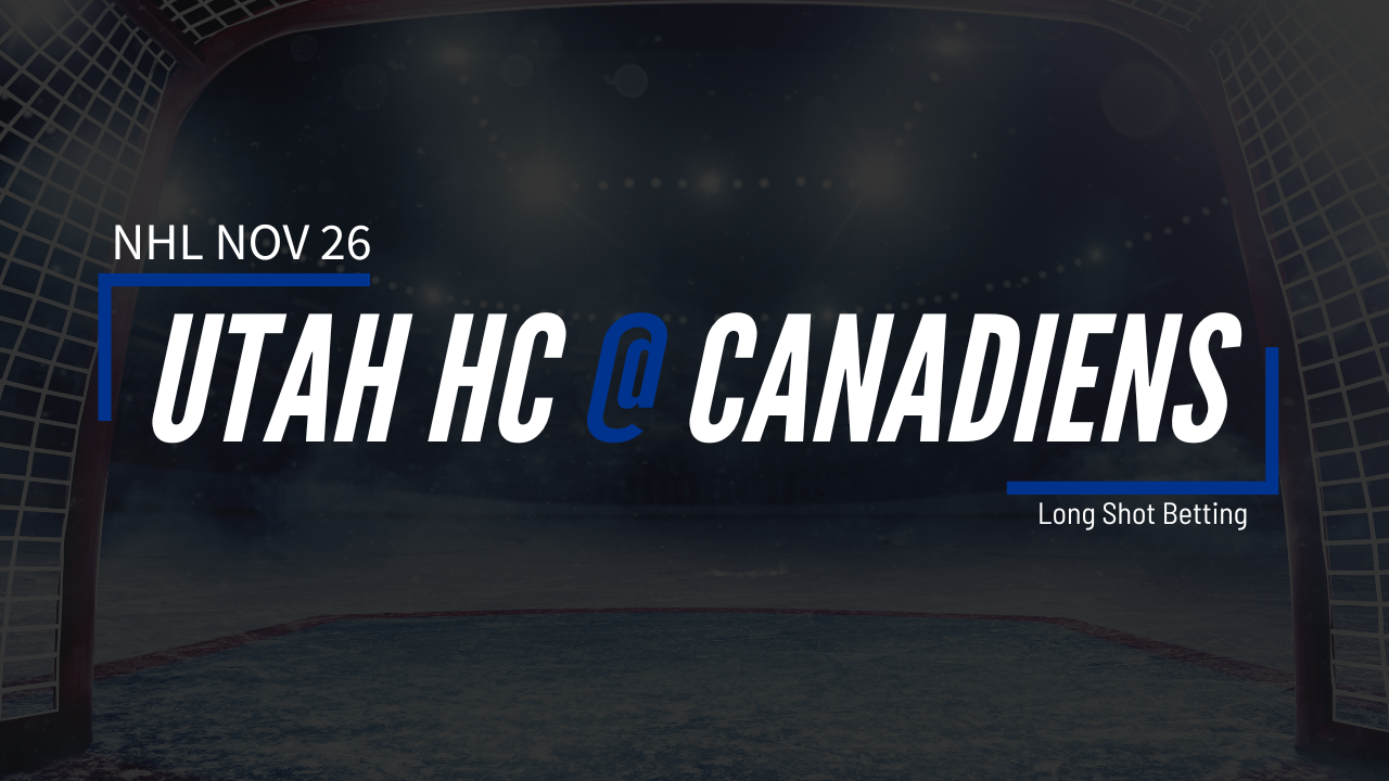 Read more about the article Nov 26 NHL Utah HC at Canadiens