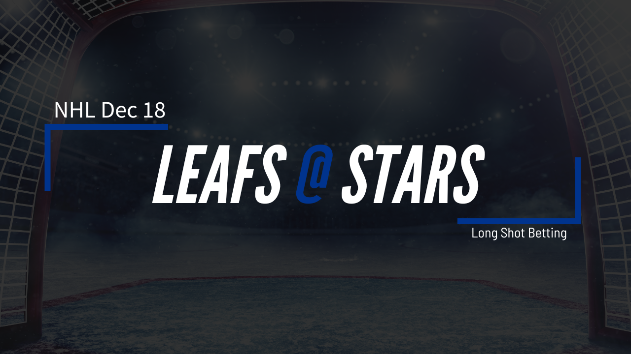 Read more about the article Dec 18 NHL Leafs at Stars