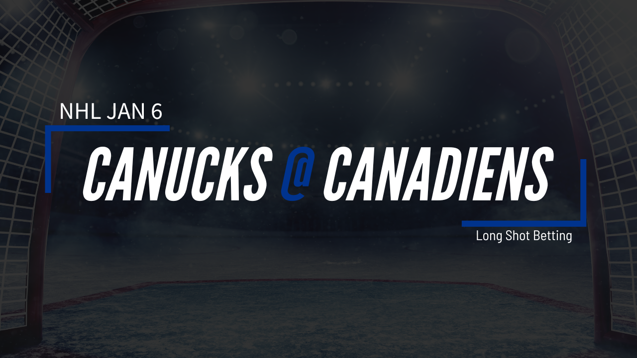 Read more about the article Jan 6 NHL Canucks at Canadiens