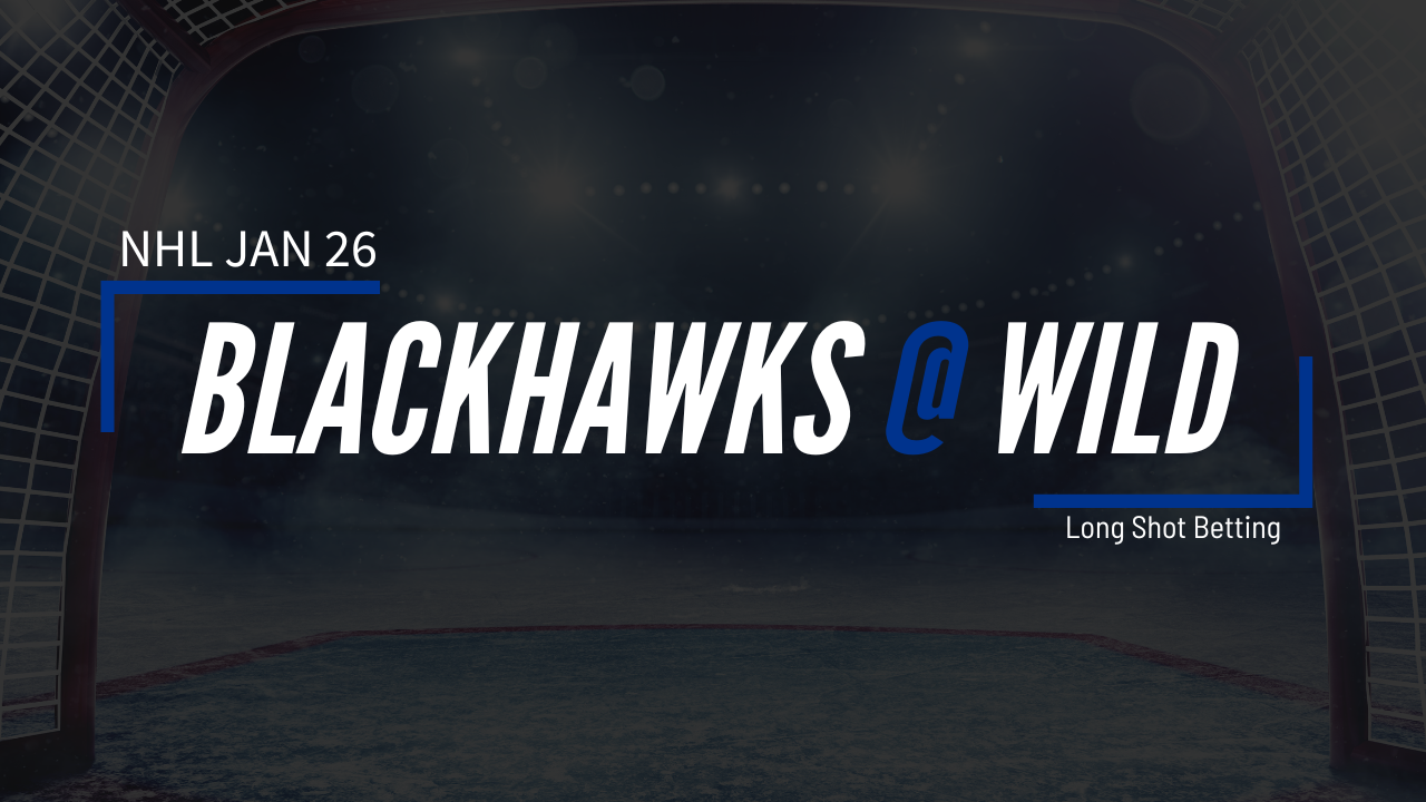 Read more about the article Jan 26 NHL Blackhawks at Wild
